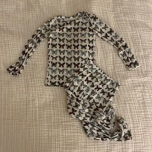 NWOT Solly Baby 3-6 month 2 piece footie PJs